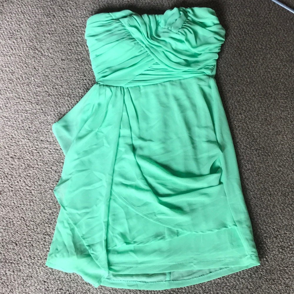 Green formal dress